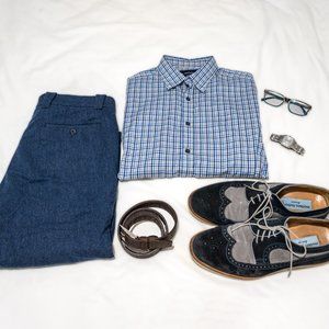 Charles Tyrwhitt Multi-Check Sport Shirt